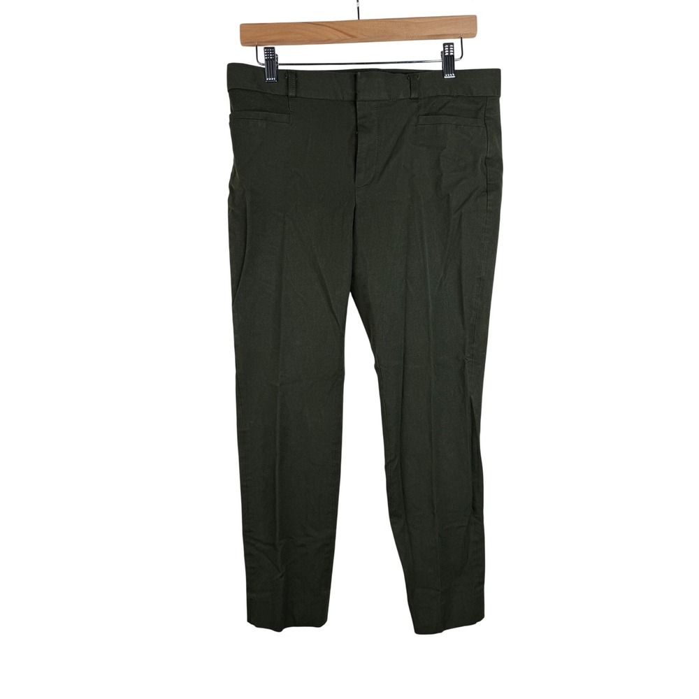 Banana Republic Sloan Curvy Fit Pants size 8 Green